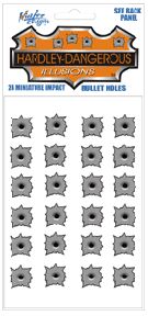 Mini Bullet Hole Automotive Decals