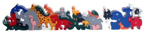 Animal Alphabet Puzzle me up