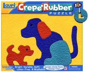 Lauri Dog Crepe Rubber Puzzle