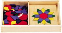 wooden pattern blocks