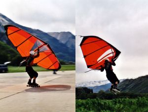 Jumping the Rollerbaldes