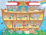 Noah's Ark Magnetic Playset