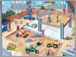 Building Site Magnetic Playset