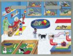 Pet Shop Magnetic Playset