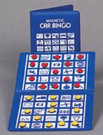 car bingo magnetic travel game
