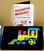 mosiac magnetic travel game