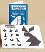 tangram magnetic travel game