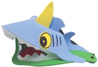 shark hat visor