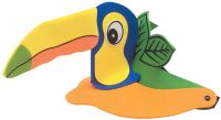 toucan hat visor