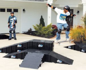 Skateboarding Ramps