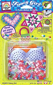 Kid Craft Perler Bead Fancy Girl