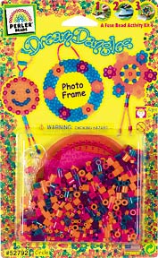 kid craft Perler Bead Dream Dangles Circle