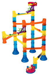 Transparent Marble run