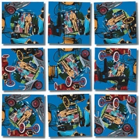 antique autos scramble squares