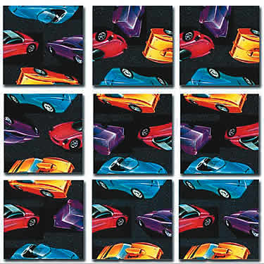 retro rods scramble squares