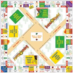 Stock Rush Market Game Board